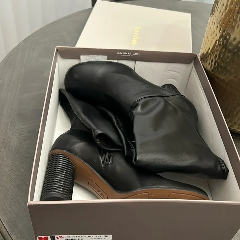 Franco Sarto Cindy-Tall High Shaft Boots (WIDE CALF)